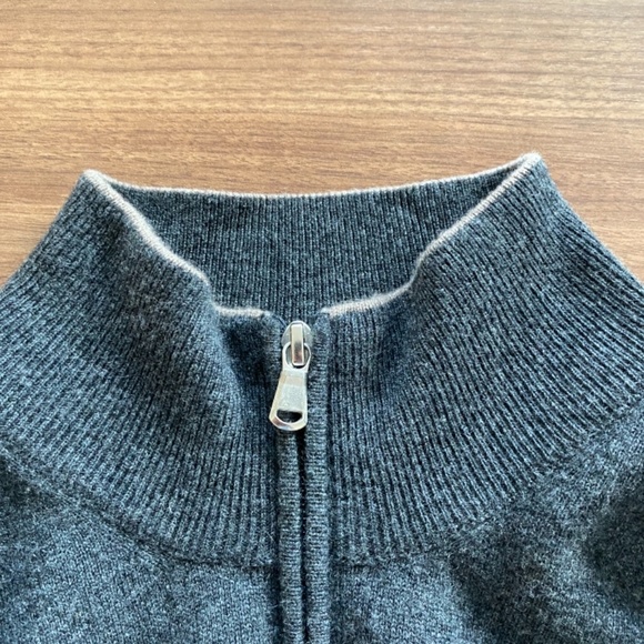 Brunello Cucinelli Turtleneck Quarterzip Cashmere - Picture 3 of 4